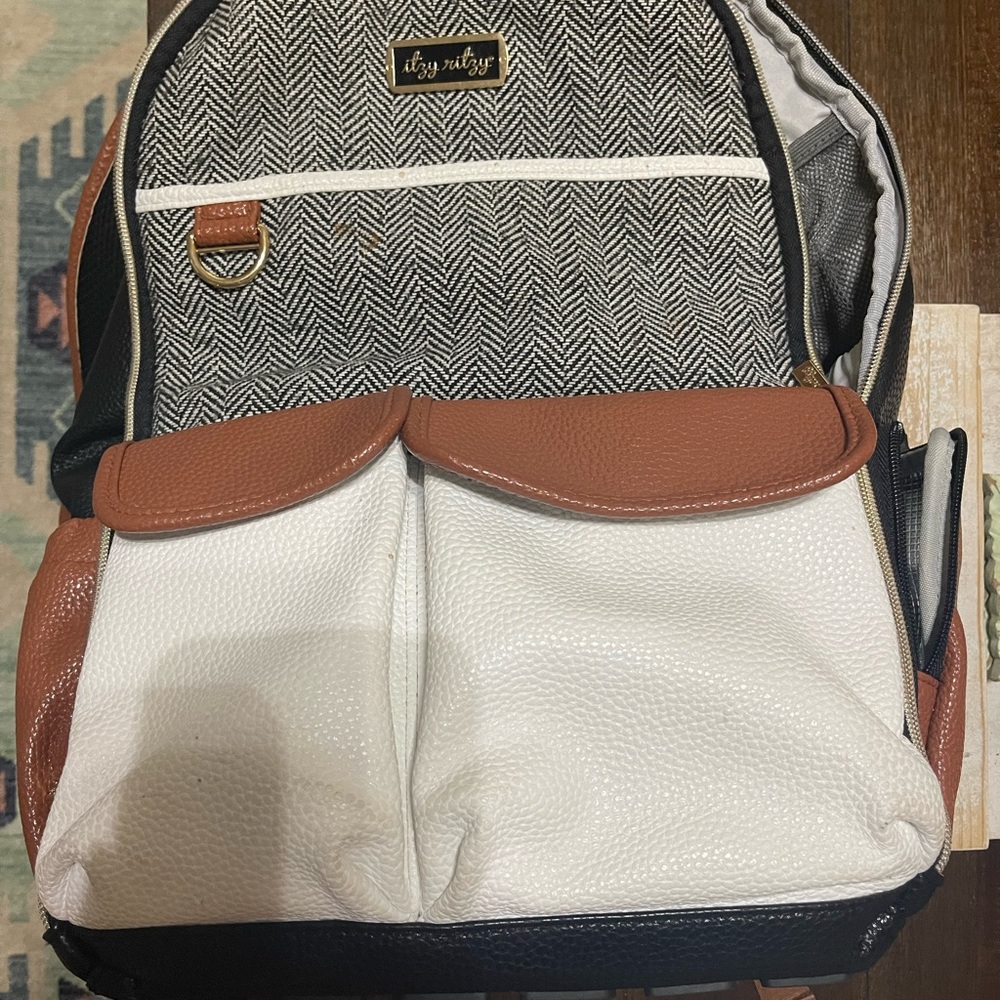 Itzy Ritzy boss backpack diaper bag